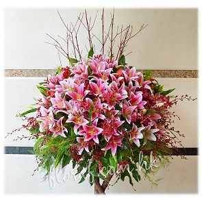 OP22  Opening Flower Basket Stand OP22  Opening Flower Basket Stand